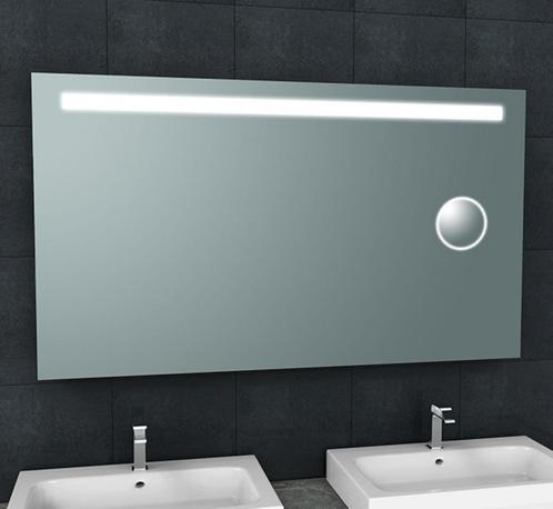 Spiegel Wiesbaden Tigris met LED Verlichting En, Huis en Inrichting, Badkamer | Badkamermeubels, Ophalen of Verzenden