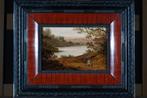 Hollandse School (XVII) - Geanimeerd Landschap - NO RESERVE, Antiek en Kunst