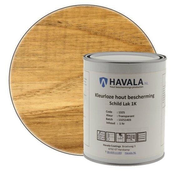 Havala kleurloze houtbescherming Schild Lak 1K, Doe-het-zelf en Verbouw, Verf, Beits en Lak, Nieuw, Verzenden