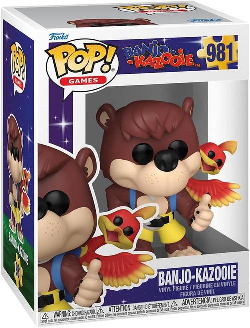 Funko Pop! - Banjo & Kazooie #981 | Funko - Hobby Artikelen, Verzamelen, Poppetjes en Figuurtjes, Nieuw, Verzenden