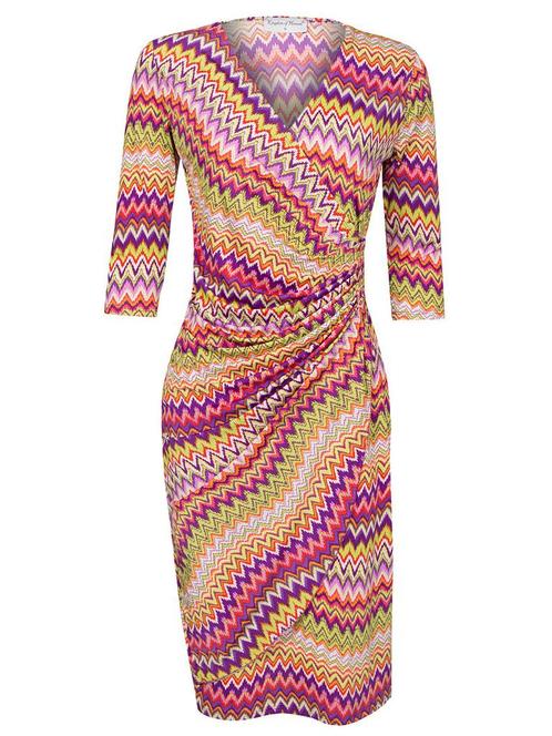 Jurk Kelsey Multi S (36), Kleding | Dames, Jurken, Verzenden