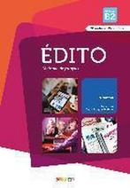 9783125293946 Edito. Livre de leleve + CD audio + DVD B2, Klett Sprachen Gmbh, Zo goed als nieuw, Verzenden