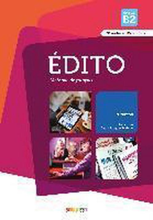 9783125293946 Edito. Livre de leleve + CD audio + DVD B2, Boeken, Schoolboeken, Nieuw, Verzenden