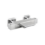 Opbouw Badkraan Sapho Dimy Thermostaatkraan Waterval 2-knop, Ophalen of Verzenden, Nieuw, Chroom, Kraan