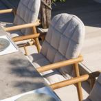 Corsica Samos pebble dining tuinset 7 delig 240x130xH75 cm, Tuin en Terras, Ophalen of Verzenden, Nieuw, Teakhout