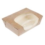 Saladebakken | Composteerbaar Karton | 825ml | 250 stuks |, Verzenden, Nieuw in verpakking