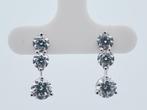 Zonder minimumprijs - Oorbellen - 14 karaat Witgoud -, Nieuw