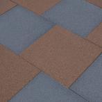 vidaXL Valtegels 6 st 50x50x3 cm rubber grijs, Verzenden, Nieuw