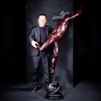 Mercurius - Bronzen beeldhouwwerk - Gieting van het