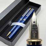 Pilot - New Young Rex (blue) - 14K gold nib (F) - With, Verzamelen, Nieuw