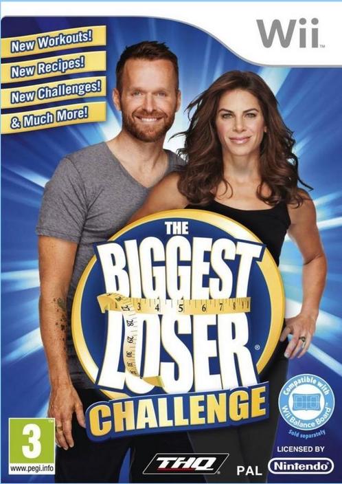 The Biggest Loser Challenge Wii Garantie & morgen in huis!, Spelcomputers en Games, Games | Nintendo Wii, 1 speler, Zo goed als nieuw