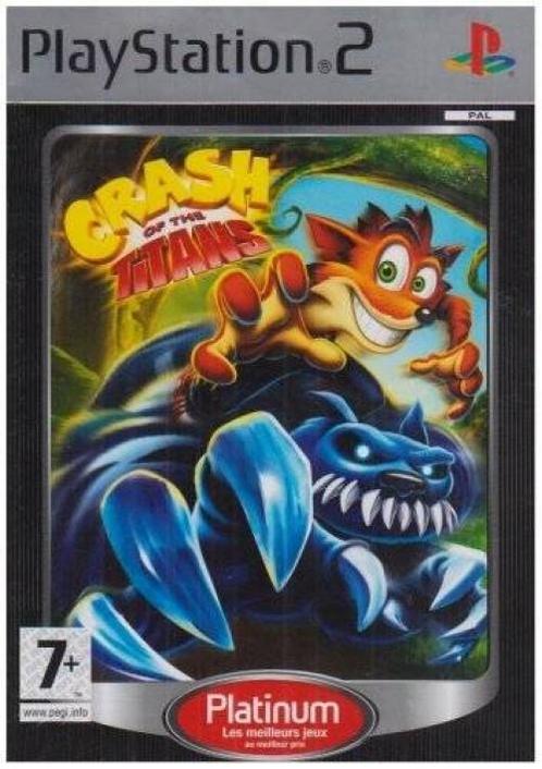 Crash of the Titans (platinum) (PlayStation 2), Spelcomputers en Games, Games | Sony PlayStation 2, Gebruikt, Vanaf 3 jaar, Verzenden