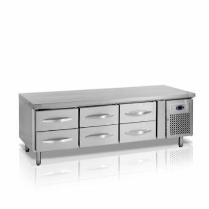 Werkbank | Gekoeld | 6 laden | 1795 x 700 x 680 mm, Zakelijke goederen, Horeca | Keukenapparatuur, Verzenden