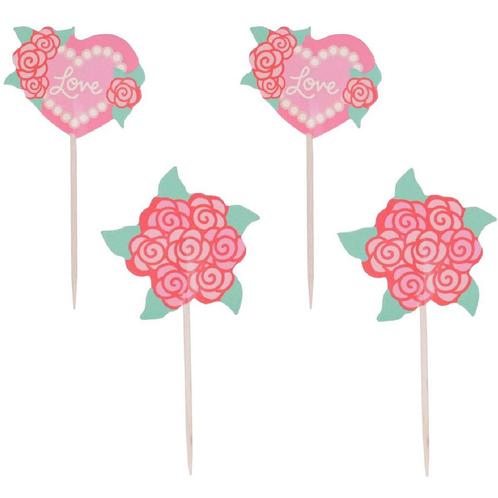 PME Taartprikkers Liefdes Rozen 24st., Hobby en Vrije tijd, Taarten en Cupcakes maken, Nieuw, Verzenden