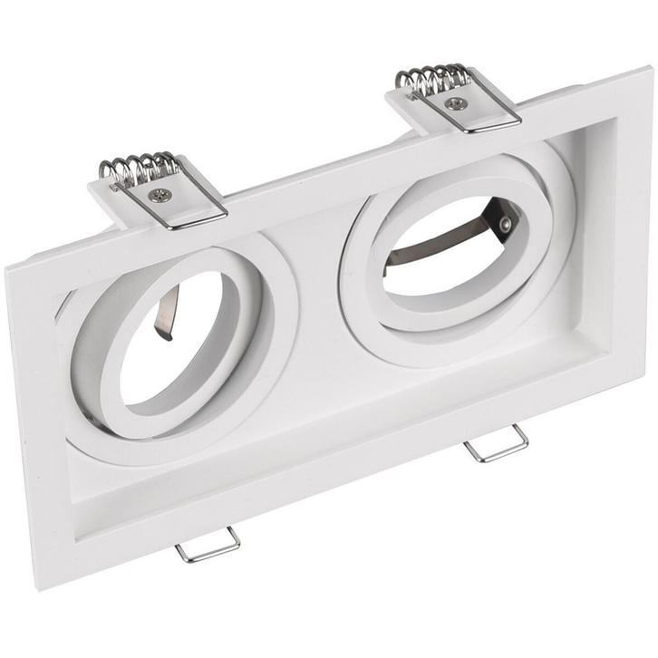 Spot Armatuur GU10 - Inbouwspot - Trion Kenan - Rechthoek -, Huis en Inrichting, Lampen | Spots, Plafondspot of Wandspot, Nieuw