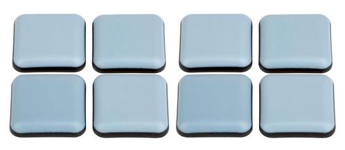 Set van 8 antikras meubelbeschermers (vierkant, 25 mm, PTFE, Huis en Inrichting, Woonaccessoires | Overige, Nieuw, Ophalen of Verzenden