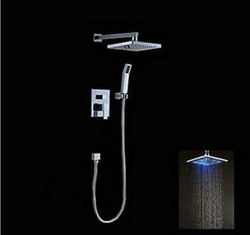 LED Stortdouche set 400 MM incl. arm en bedieningspaneel, Doe-het-zelf en Verbouw, Sanitair, Nieuw, Verzenden