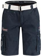 Geographical Norway Korte Broek Poudre Blauw, Kleding | Heren, Verzenden, Nieuw, Blauw