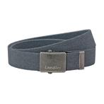 Landley Canvas Riem Schuifgesp Koppelriem - Grijs - 85, Kleding | Heren, Riemen en Ceinturen, Verzenden, Nieuw