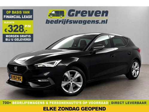 SEAT Leon 1.5 eTSI FR Launch Edition 150PK Sfeer LED Clima, Auto's, Seat, Te koop, Automaat, Financial lease, Hybride Elektrisch/Benzine