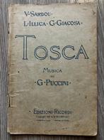 Giacomo Puccini - Tosca – First Edition – Primo libretto