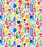 Inpakpapier Bloemen Watercolor - Breedte 40 cm - 200m lang, Nieuw, Overige typen, Ophalen of Verzenden