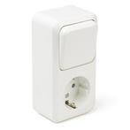 Stopcontact met schakelaar | Q-link, Doe-het-zelf en Verbouw, Verzenden, Nieuw