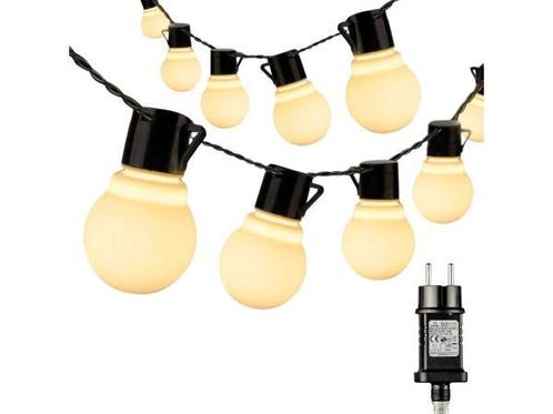Veiling - JPro Lemon 50 Warm/Wit Lichtsnoer op Netstroom  9,, Tuin en Terras, Buitenverlichting, Nieuw