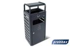 Staande Asbak 2,3 L + Restafvalbak | Grijs | 20 L | 33x28..., Verzenden, Nieuw in verpakking
