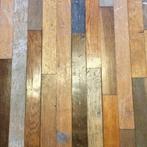 Oud eiken parket vloer - de Oude Plank, Doe-het-zelf en Verbouw, Vloerdelen en Plavuizen, Parket, Gebruikt, Hout