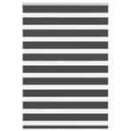 vidaXL Zebra rolgordijn 100x150 cm stofbreedte 95,9 cm zwart, Huis en Inrichting, Stoffering | Gordijnen en Lamellen, Verzenden