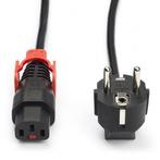 C13 kabel | ACT | 1 meter (Haaks), Computers en Software, Pc- en Netwerkkabels, Verzenden, Nieuw