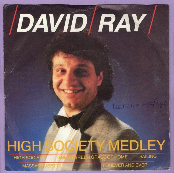 David Ray – High Society Medley / Summerdays In Paris (7-Vi, Cd's en Dvd's, Vinyl Singles, Ophalen of Verzenden