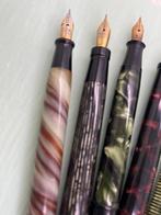 various - Lot of 6 Italian desk pens in celluloid - Zonder, Nieuw