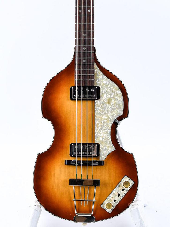 Hofner 500/1 Vintage 62 Mersey 2016 (Basgitaren,Anders), Muziek en Instrumenten, Snaarinstrumenten | Gitaren | Bas, Gebruikt, Ophalen of Verzenden