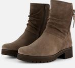 Gabor Enkellaarsjes - maat 39 - taupe Suede - Dames, Kleding | Dames, Schoenen, Verzenden, Nieuw
