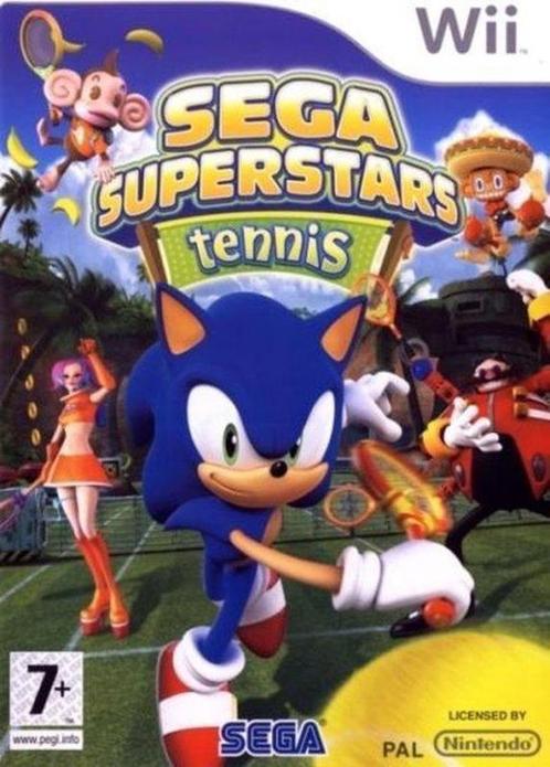 Sega Superstars Tennis (Wii Games), Spelcomputers en Games, Games | Nintendo Wii, Zo goed als nieuw, Ophalen of Verzenden