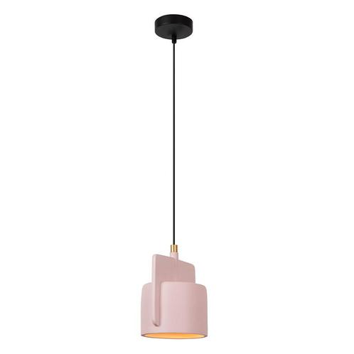 Betonnen hanglamp roze, Ninja, Huis en Inrichting, Lampen | Hanglampen, Nieuw, Metaal, 75 cm of meer, Ophalen of Verzenden