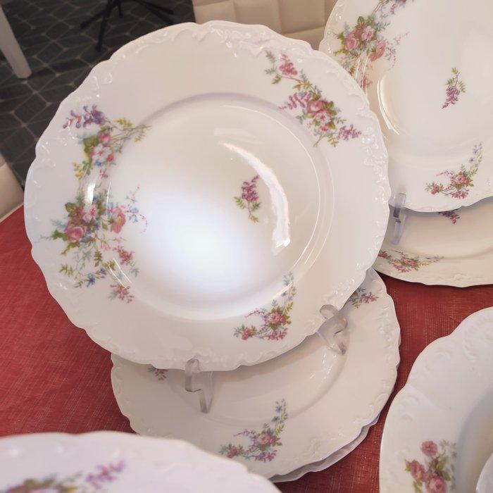 Étienne Daillet & Limoges  France - Tafelservies (12) -, Antiek en Kunst, Antiek | Meubels | Tafels