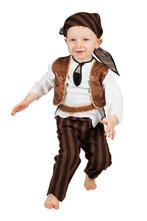 Piraten Kostuum Bruin Baby, Kinderen en Baby's, Carnavalskleding en Verkleedspullen, Verzenden, Nieuw