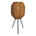 Macy lantaarn op voet ø32x66cm - naturel, Huis en Inrichting, Ophalen of Verzenden, Nieuw