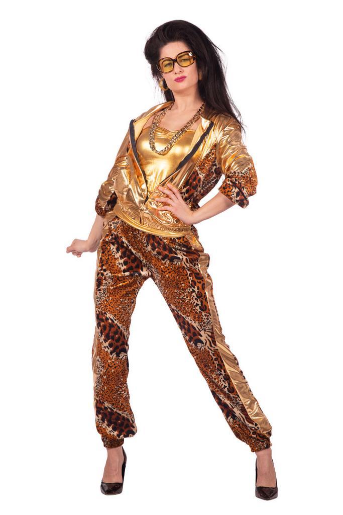 Trainingspak Goud Panter Vrouw, Kleding | Dames, Carnavalskleding en Feestkleding, Nieuw, Ophalen of Verzenden