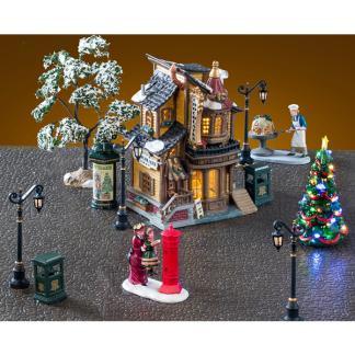 Kerstdorp set | Lemax | Lucy’s Chocolate Shop Set | beschikbaar voor biedingen