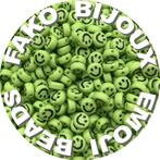 Fako Bijoux® - Emoji / Smiley Kralen - Acryl - 7mm -, Hobby en Vrije tijd, Kralen en Sieraden maken, Verzenden, Nieuw