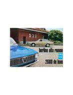 1966 ALFA ROMEO OSI 2600 BERLINA DE LUXE BROCHURE, Nieuw, Alfa Romeo, Author