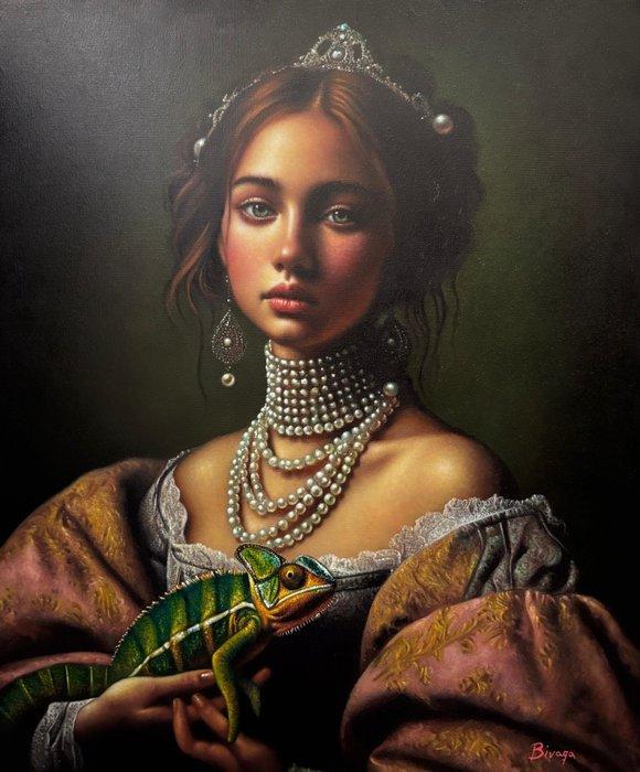 Bivaga (1972) - La Custodia Del Mutamento, Antiek en Kunst, Kunst | Schilderijen | Klassiek