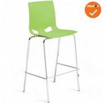 Barkruk - Onno - NIEUW - Kleur naar keuze - met chroom on..., Werkplek, Ophalen of Verzenden, Nieuw zonder verpakking, Overige typen