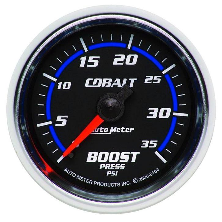 Autometer Cobalt 52mm 0-35 psi Mechanical Boost Gauge - 6104, Auto-onderdelen, Interieur en Bekleding, Ophalen of Verzenden
