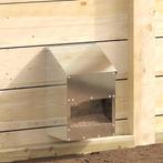 vidaXL Kip voerbak Zilver 21 x 16 x 33 cm Gegalvaniseerd, Verzenden, Nieuw