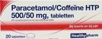 Healthypharm Paracetamol 500mg coffeine - 20 tabletten, Verzenden, Nieuw